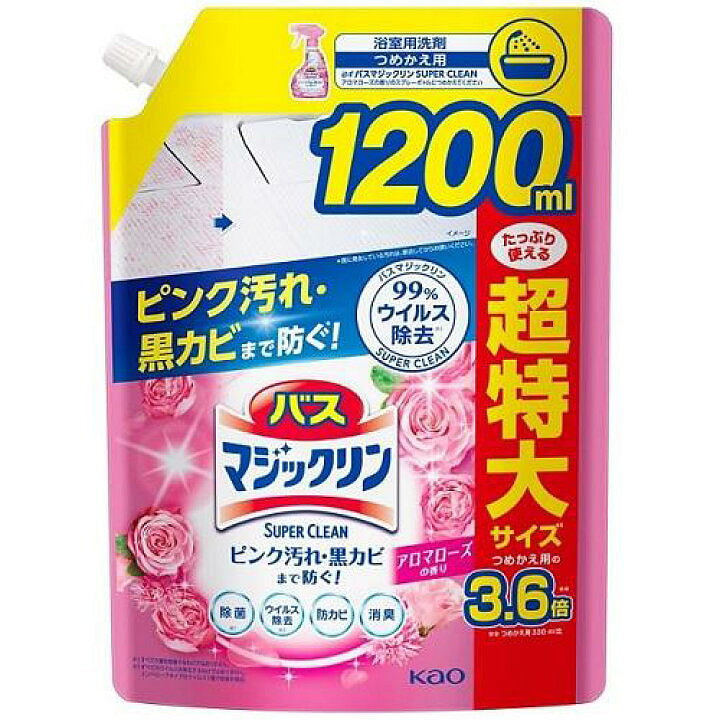 浴室魔力清洁剂 超净香 大喷嘴（1200毫升） 1200 毫升