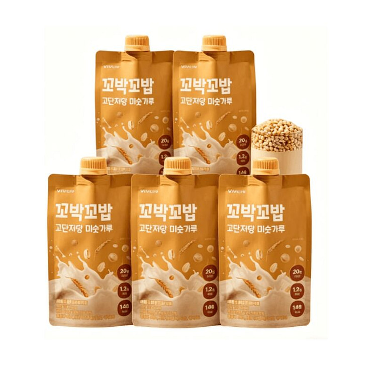 VIVLIV新品代餐奶昔谷物口味40g*5 5 份