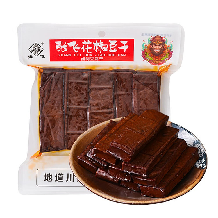 Zhang Fei Sichuan Pepper Dried Tofu (Spicy) 1pc 250 g