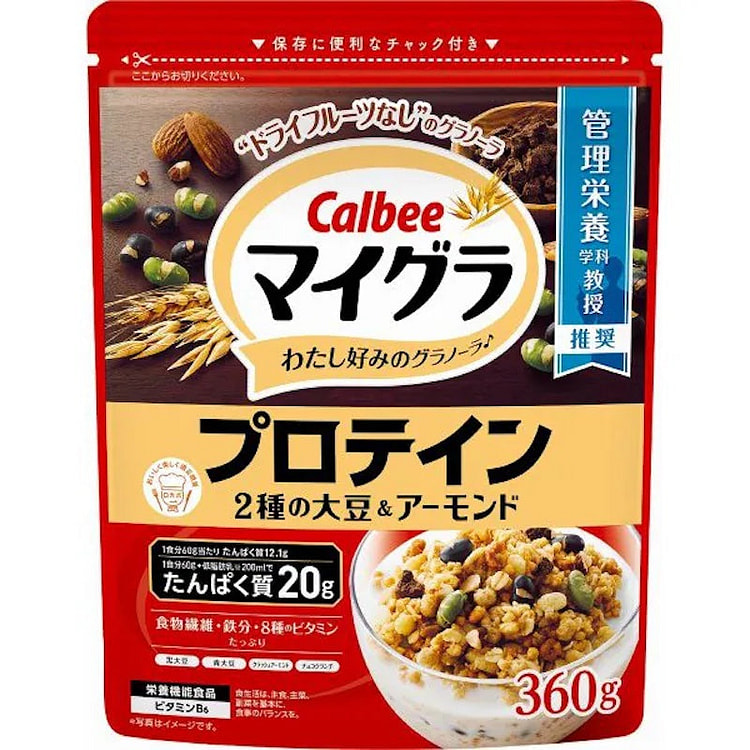 Calbee Mygra Protein Granola 360g 1 each