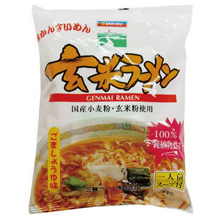 糙米拉面芝麻酱油 100g