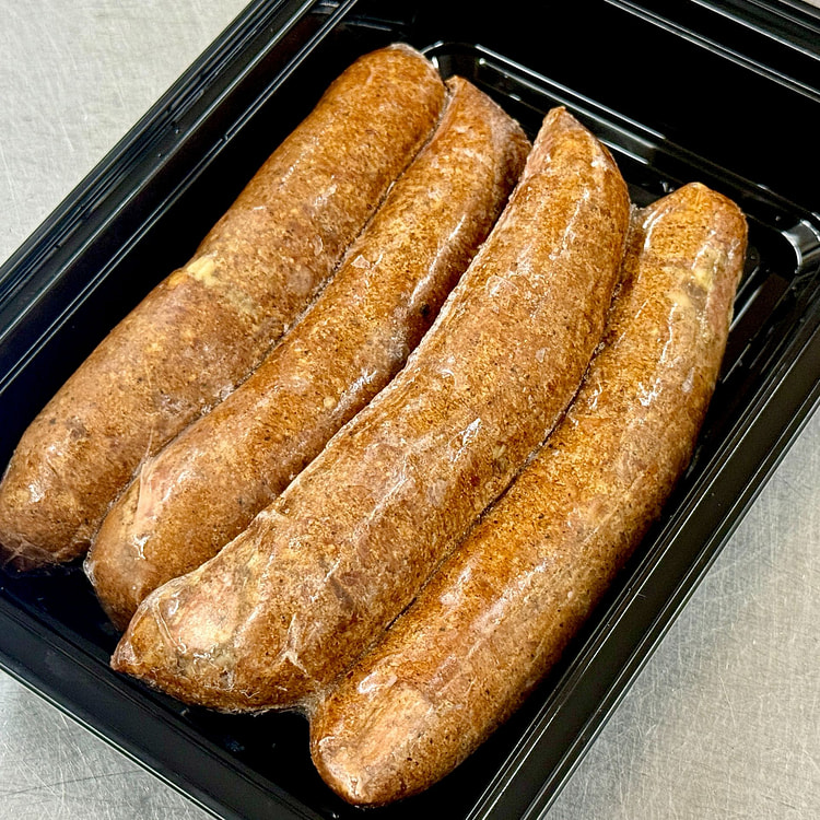 黑椒牛肉肠 （4只，约1磅） 1 份