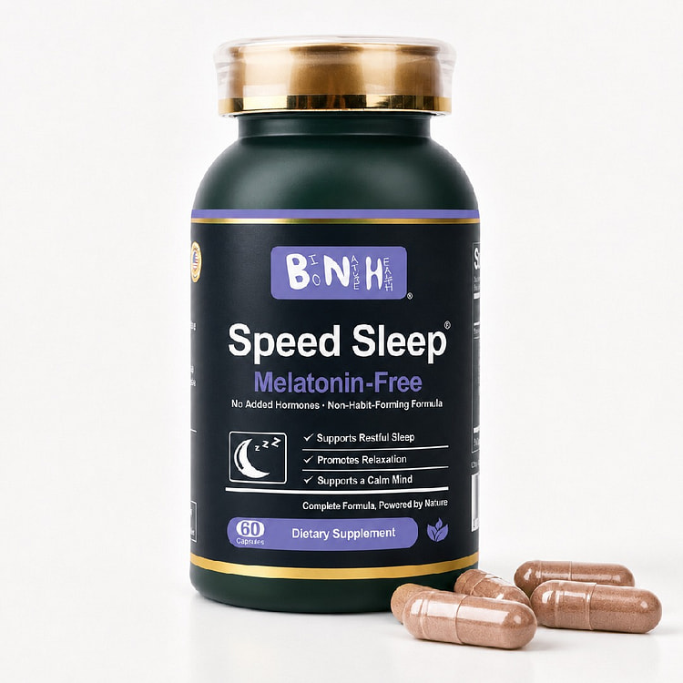 Speed Sleep, Natural Supplement, 60 ct