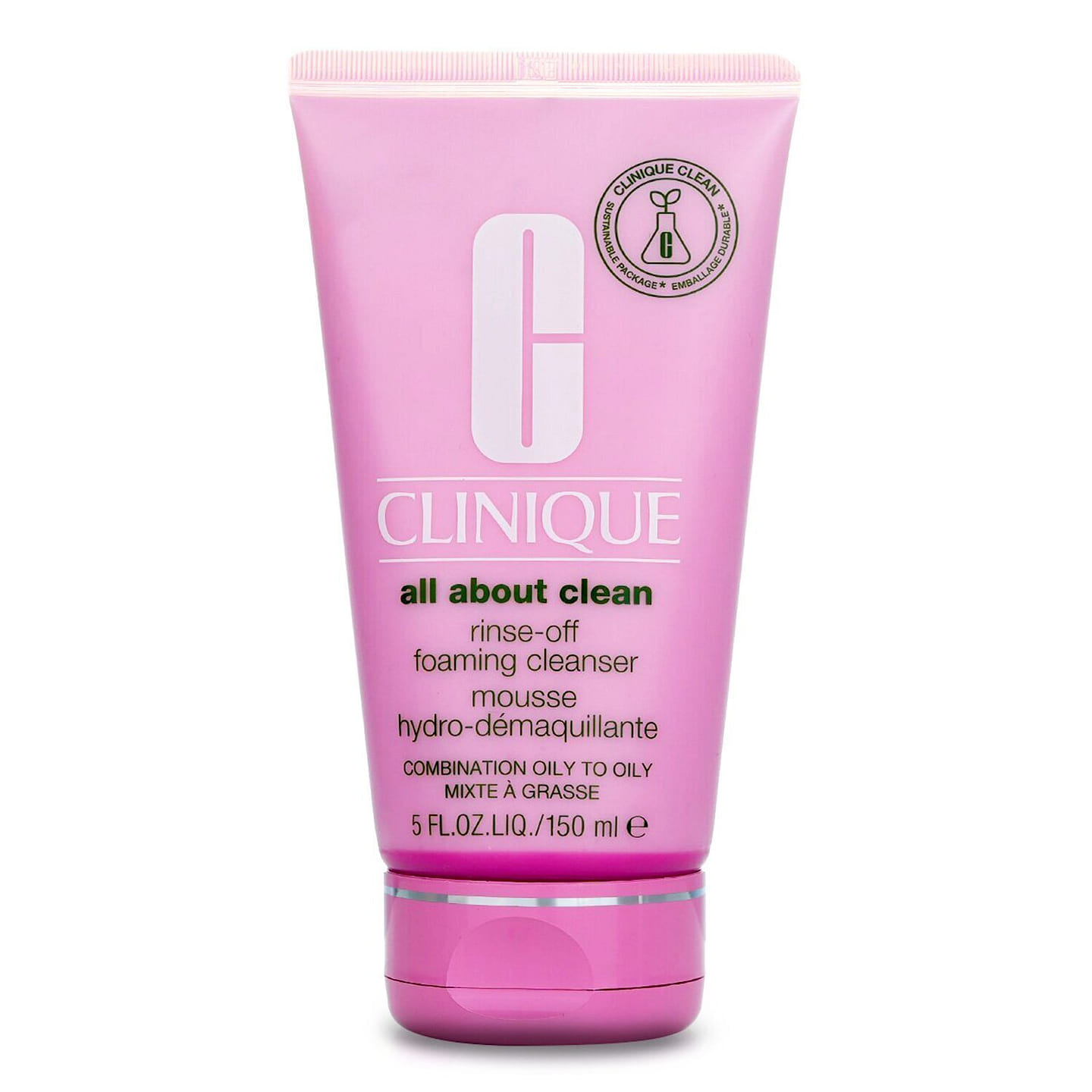 Clinique All About Clean Rinse-Off Foaming Cleanser - For Combination Oily to Oily Skin 150ml/5oz 150 ml