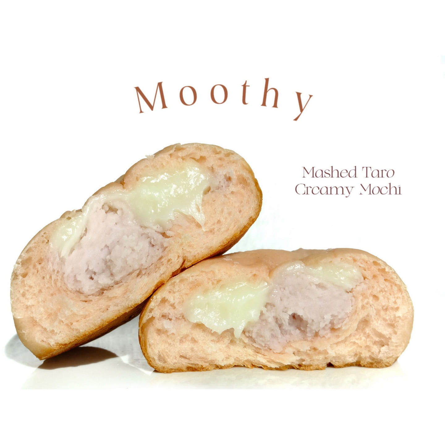 Mashed Taro Creamy Mochi Bread 1 count