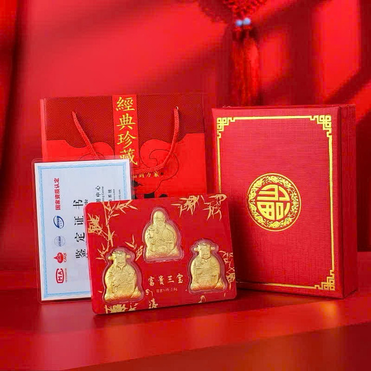 PHUC - LOC - THO GOLD-PLATED SET AVAILABL JAN 24 1 box