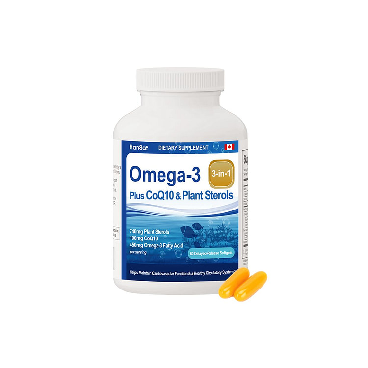 UMEKEN Omega-3 + CoQ10 60 softgels