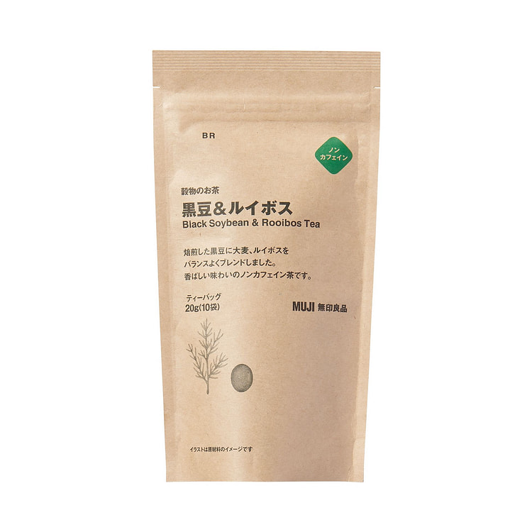 MUJI Black Bean Rooibos Tea 2g*10pcs 1 each
