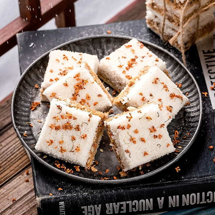 Sesame flavor osmanthus cake traditional cake 250g