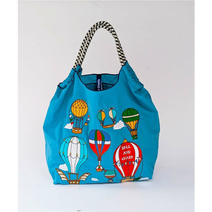 Ball&Chain Shopping Bag Blue 1 개입