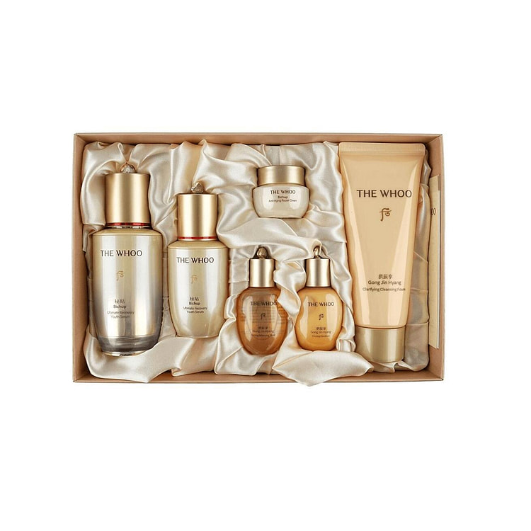 韩国WHOO 后 秘贴焕活精华礼盒套装6件套 1 份