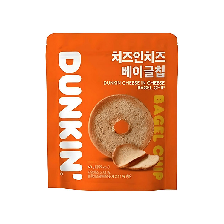 Dunkin' Cheese-In-Cheese Bagel Chip (Korea)