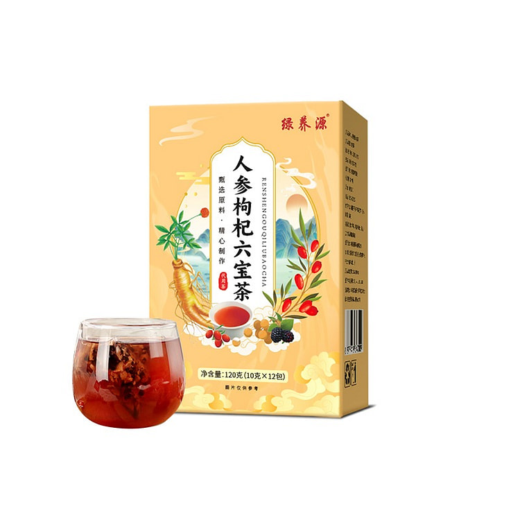 高麗人参・クコの六宝養生茶 肝臓保護・疲労回復