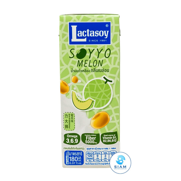 Lactasoy Sữa Đậu Nành Thái Vị Dưa Lưới 6.07 fl.oz