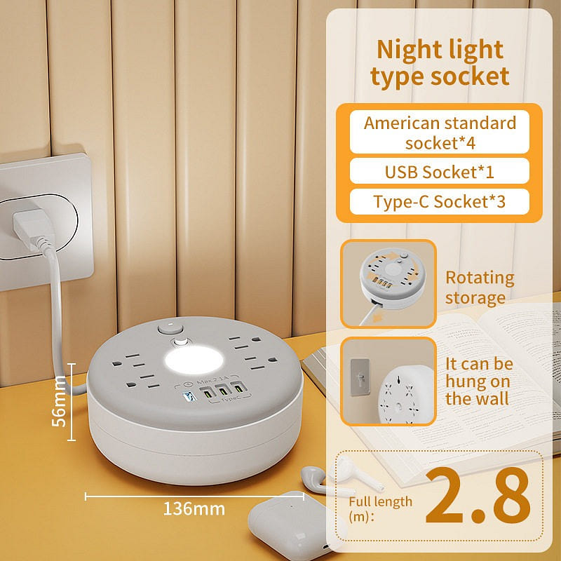 2.8MMultifunctional round American standard socket 1 each