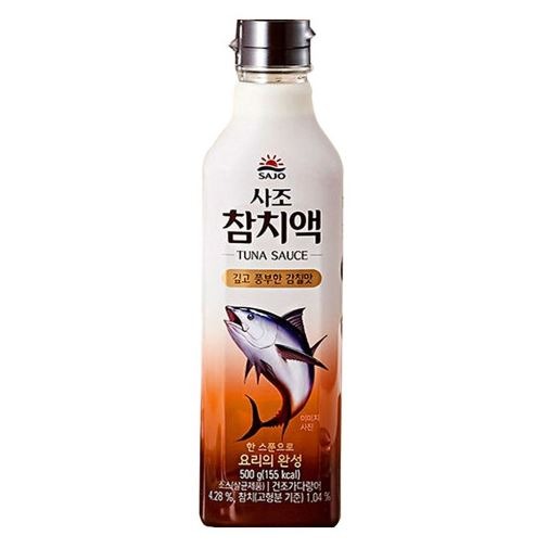 Get SAJO Tuna Sauce 76.8 Tuna Extract Korean traditional sauce (500g