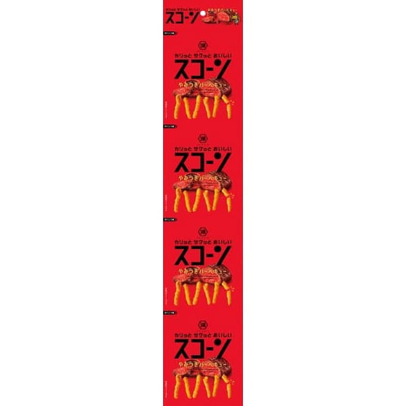 Koikeya Scone BBQ 60g (15g x4) 1 each