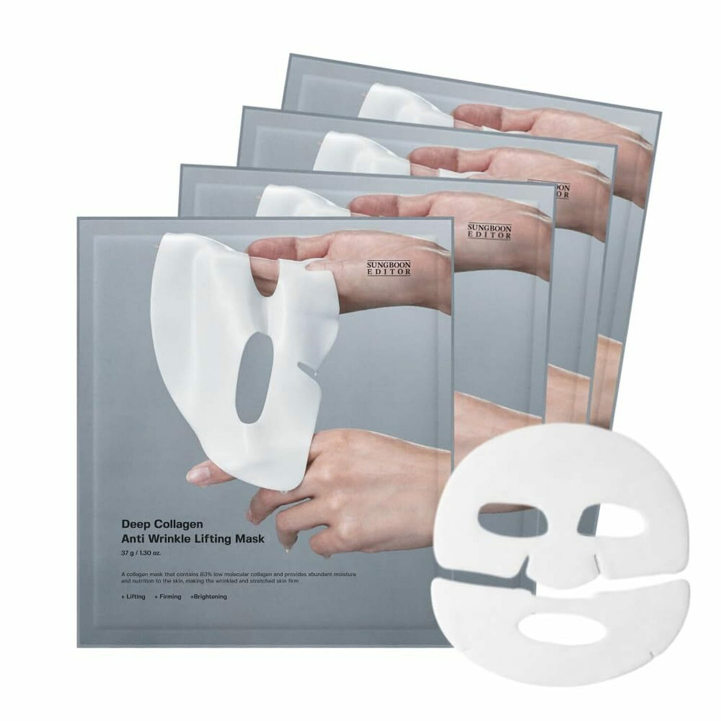 SUNGBOON EDITOR Deep Collagen Anti Wrinkle Lifting Mask 4ea/Box 4 phần
