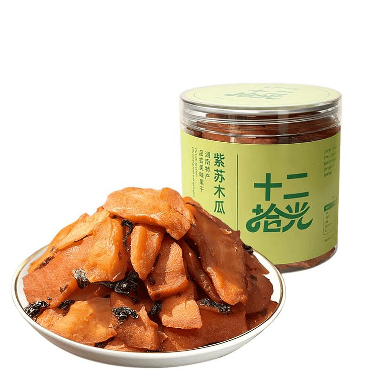 Twelve Moments Hunan Perilla Papaya 300g Snack Dri 300 g