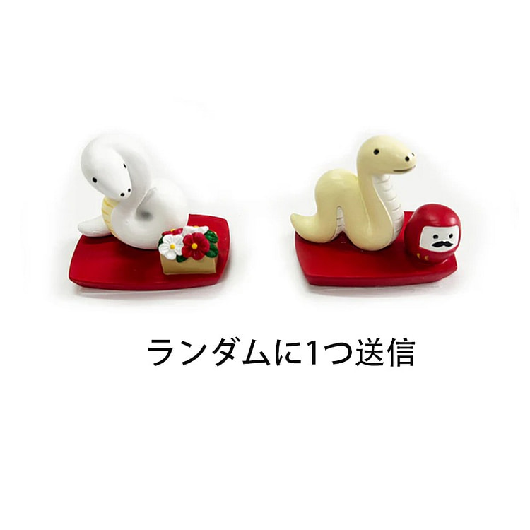 DAISO 2025蛇年  摆件 装饰品 达摩蛇