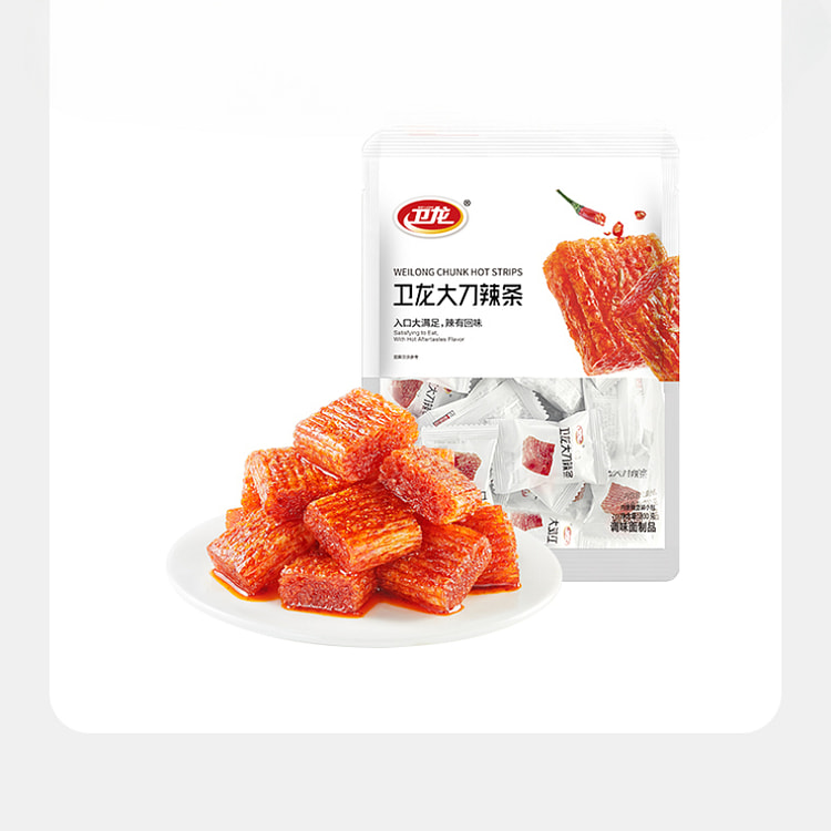 卫龙大刀辣条手撕零食  200g*1袋装