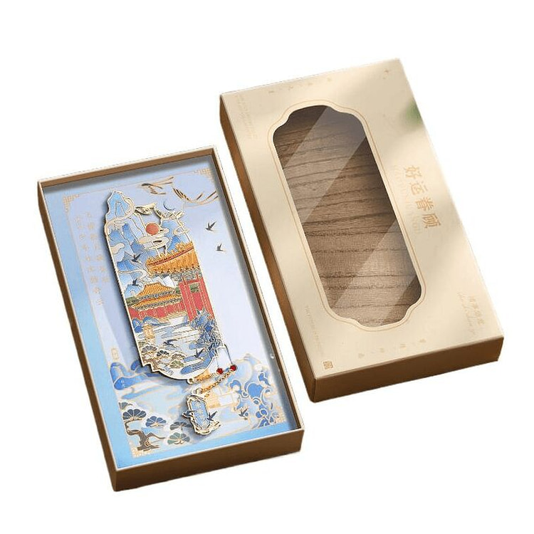 古典中国风金属书签 未来可期 148*78mm 1 盒
