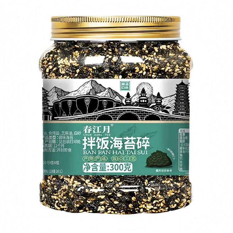 春江月 海苔碎拌饭专用食材 300g*1袋 300 克