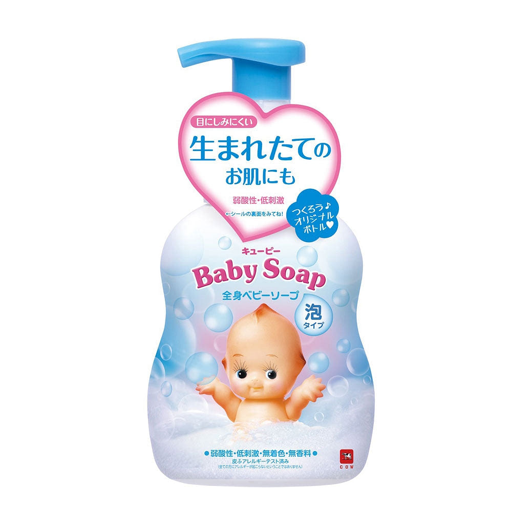 KEWPIE COW Baby Foaming Body Soap Pump 400 mL 1 each