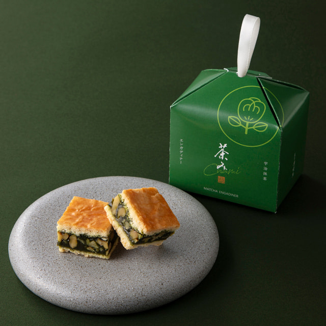 菓匠 清閑院 宇治抹茶 核桃 点心 3个