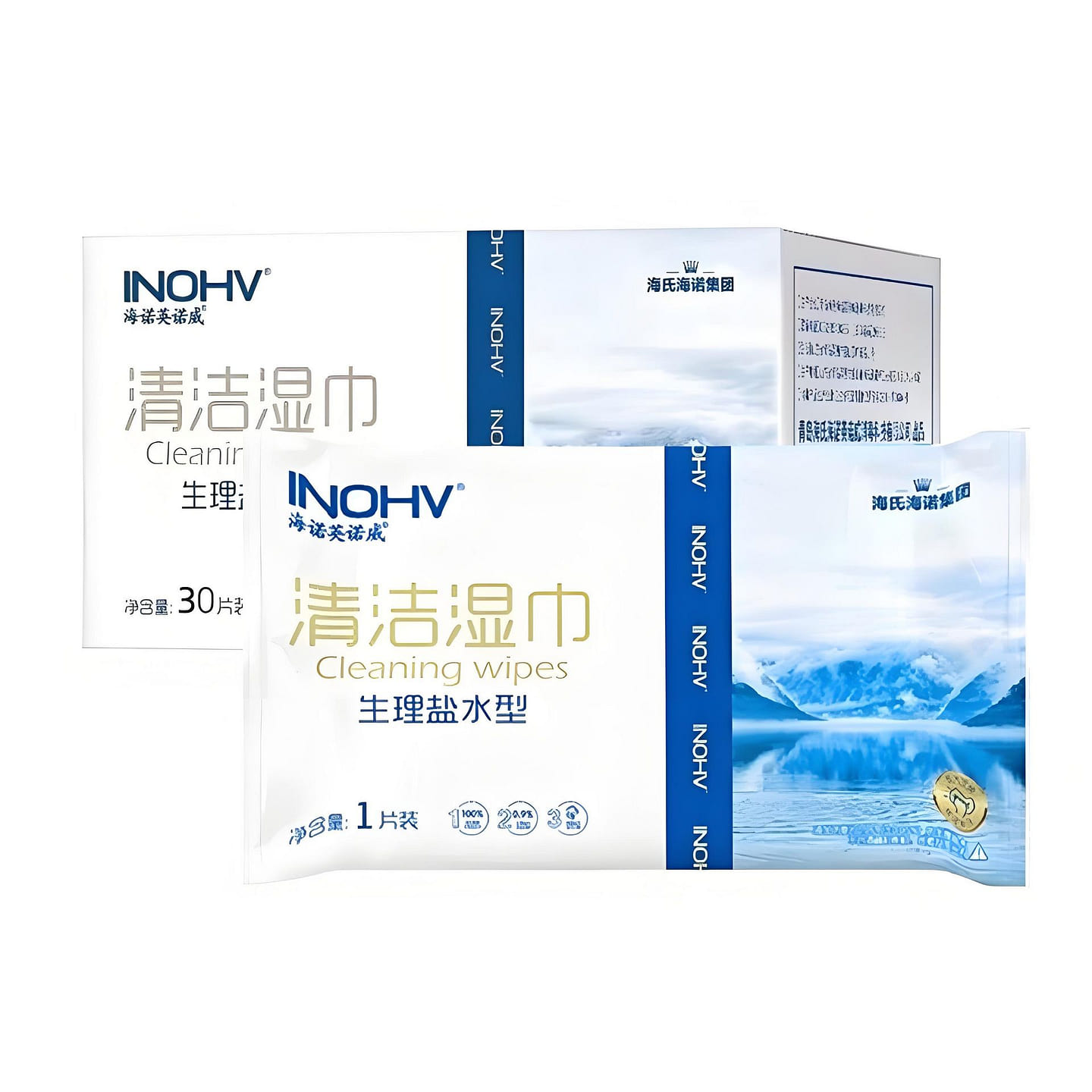 Saline Wet Wipes 30 packs 1 count