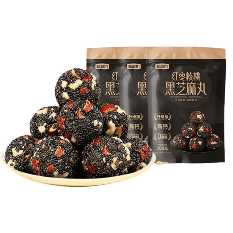 Red dates, walnuts, sesame balls 200g * 1 bag 200 g