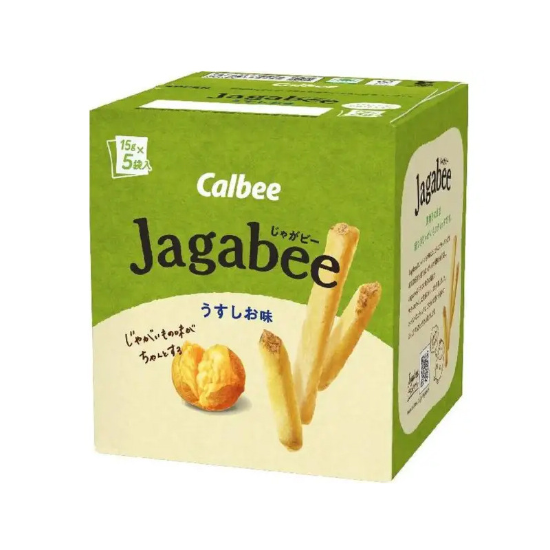 カルビー Jagabee うすしお味 75g（15g×5個） 75 グラム
