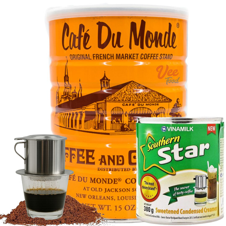 Du Monde Coffee & Southern Star Milk Combo
