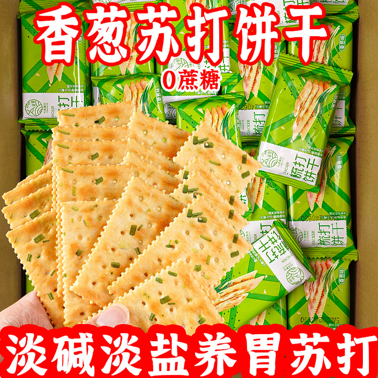 5包 七点食分 香葱 苏打饼干