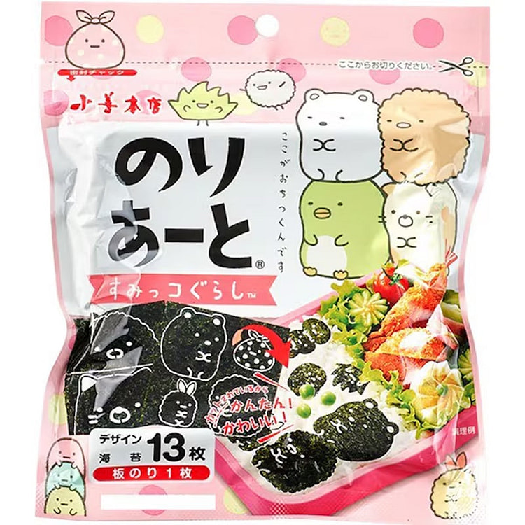 Kozen Nori Art 角落生物海苔产品规格 1 份