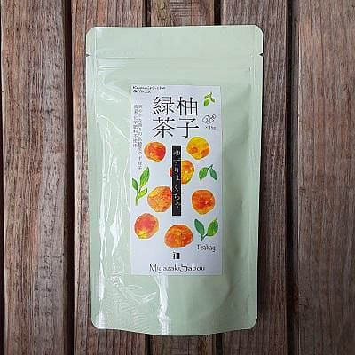 Miyazaki Sabo Yuzu Green Tea 3gx12 bags 1 pack
