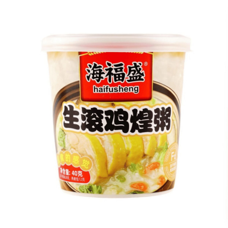 海福盛 生滚鸡煌粥 40 克
