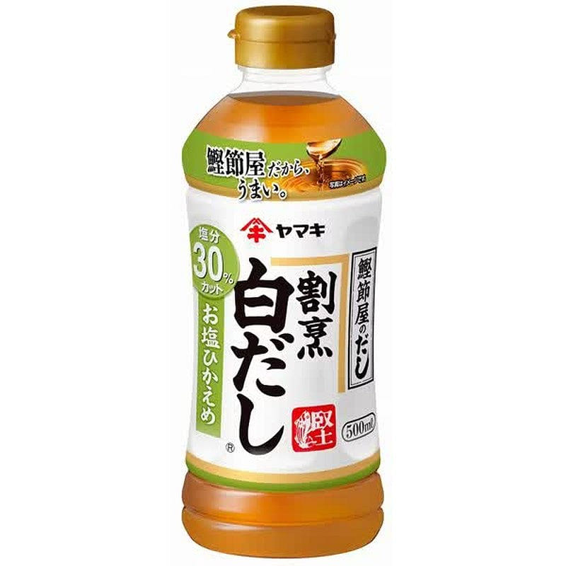 Yamaki Kappo White Dashi Lightly Salted 500ml 1 each