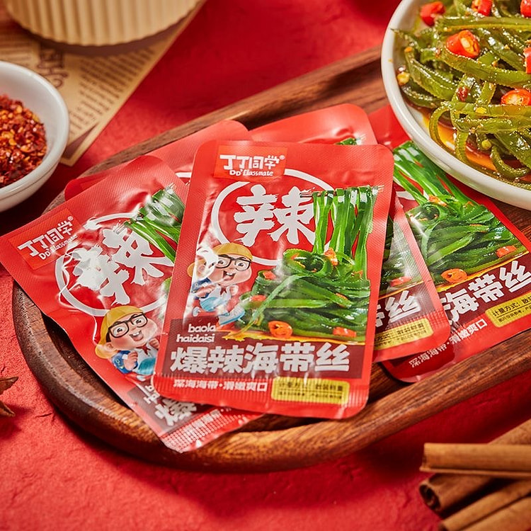 爆辣海带丝提神魔鬼辣小吃 1 包 (min 9)