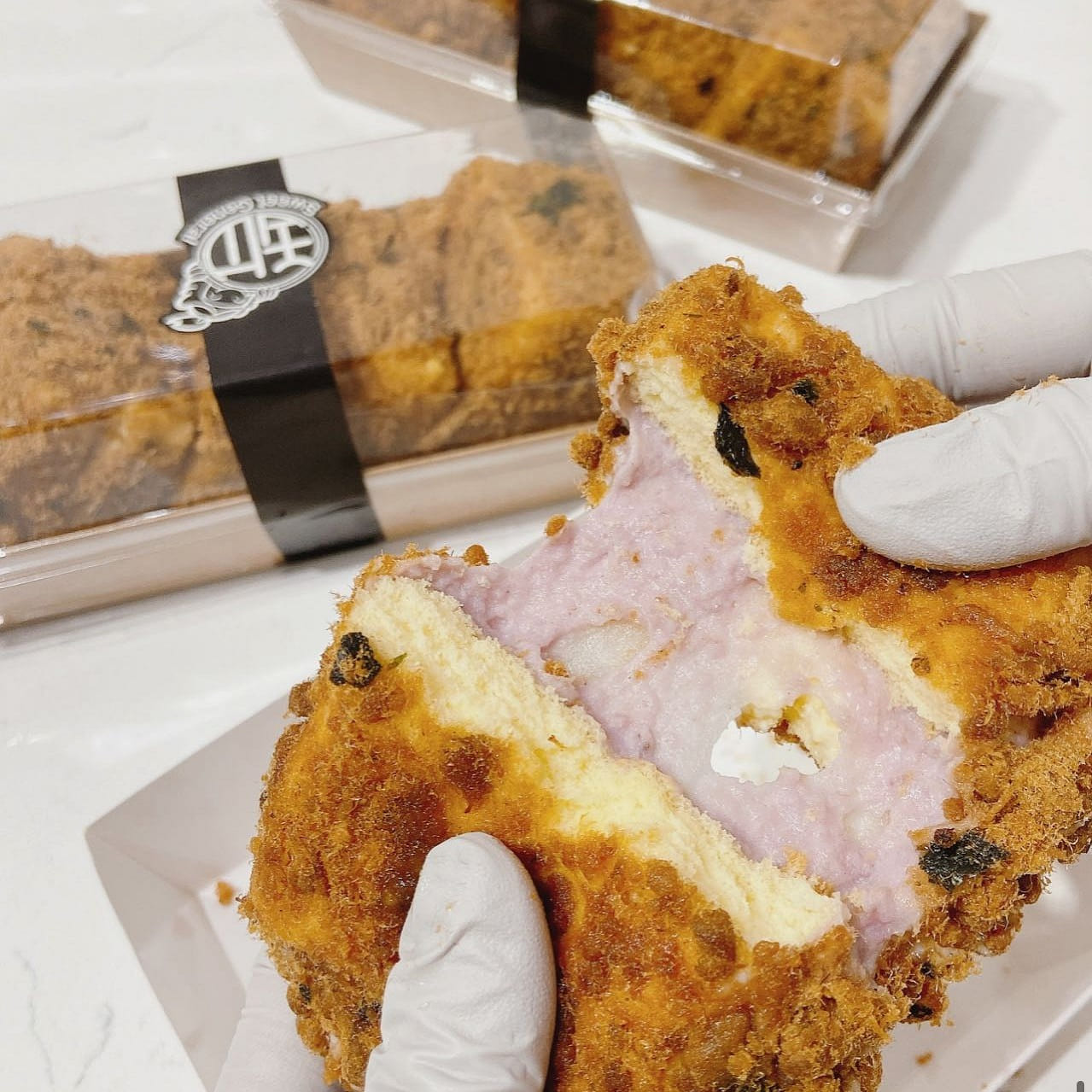 Beibei with Pork Floss-3 pieces/box 1 box