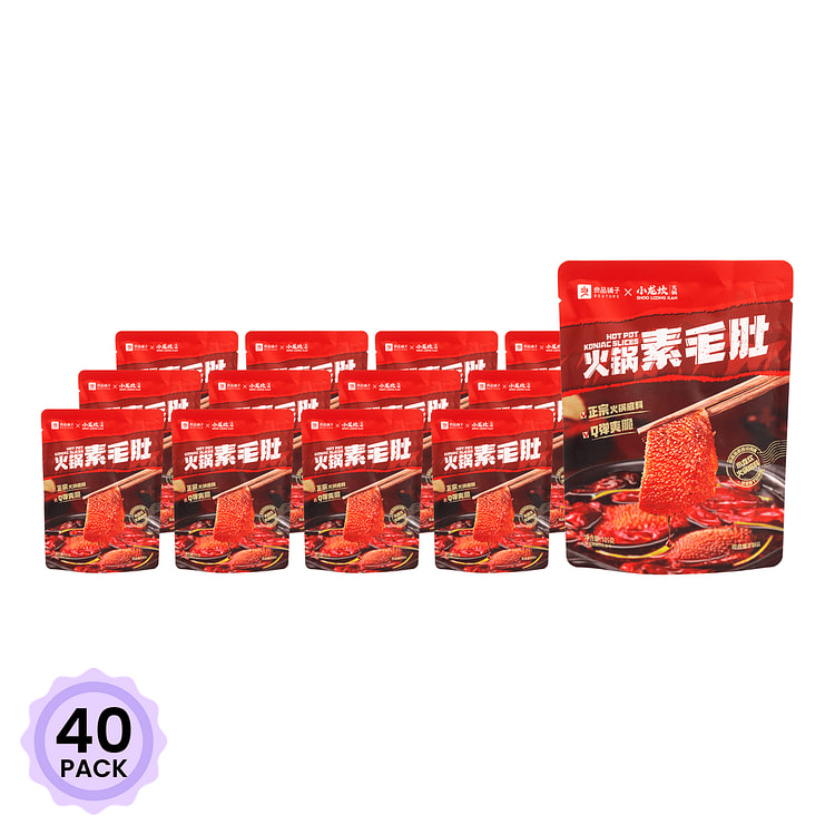 良品铺子 火锅素毛肚 105 克*40 包