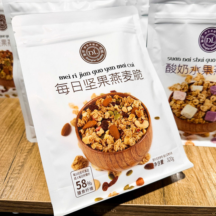 胖东来燕麦脆燕麦片每日坚果燕麦脆1袋320g