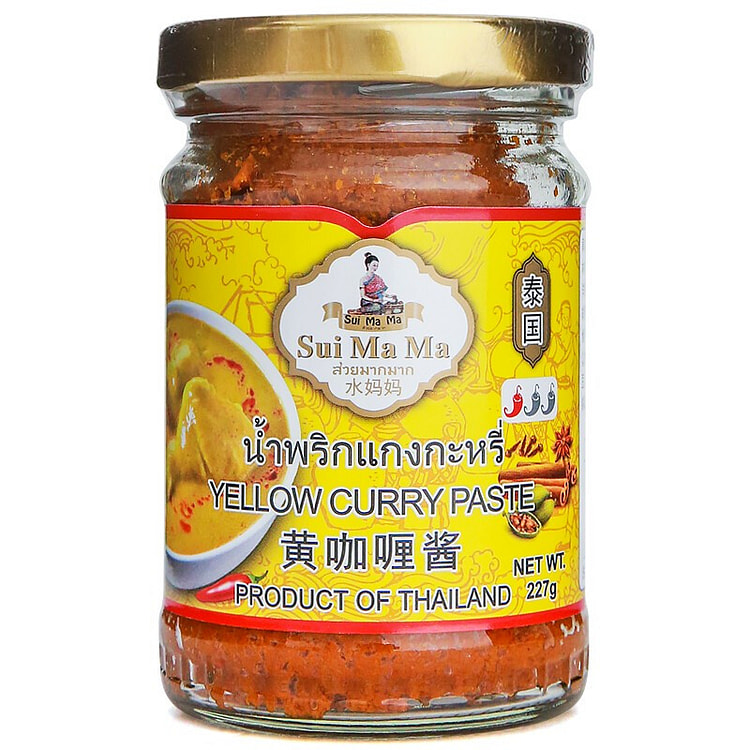 水妈妈泰国黄咖喱酱即食227g*1瓶