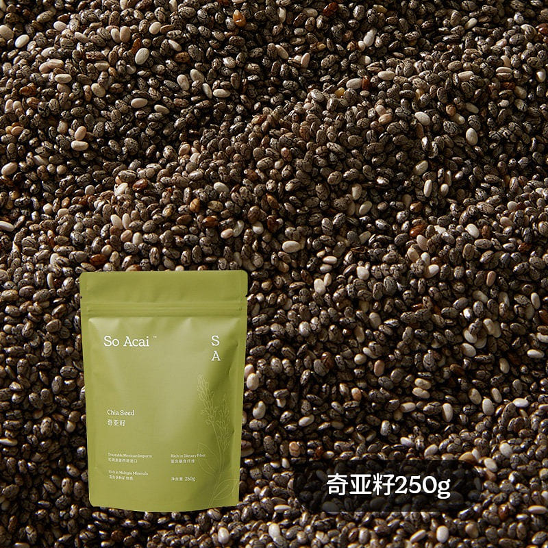 soacai Organic Chia Seeds 250g 250 g