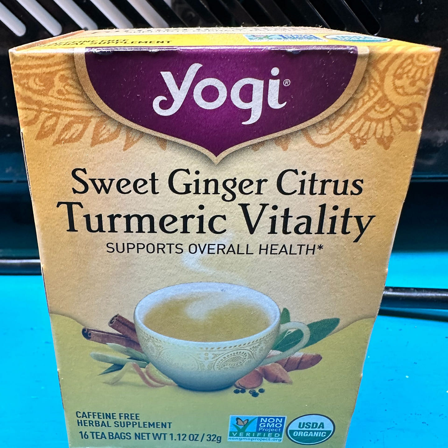 Yogi Turmeric Vitality Tea Bags 16 count