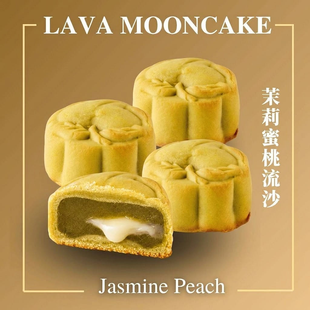 Jasmine Peach Lava Mooncake 3pcs 1 each