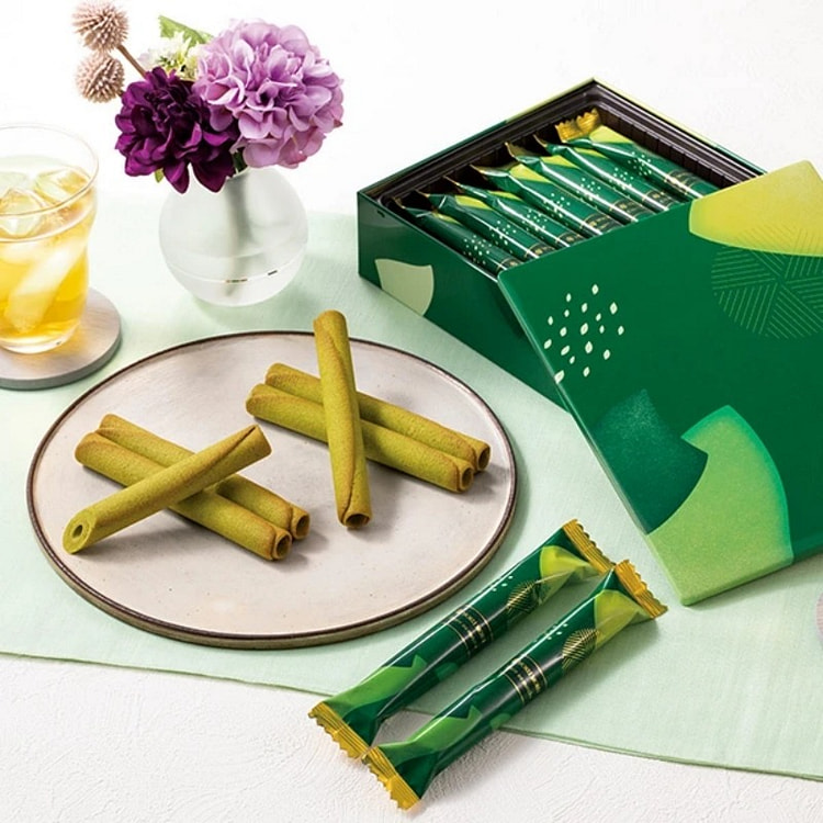 YOKU MOKU  抹茶雪茄卷 14枚