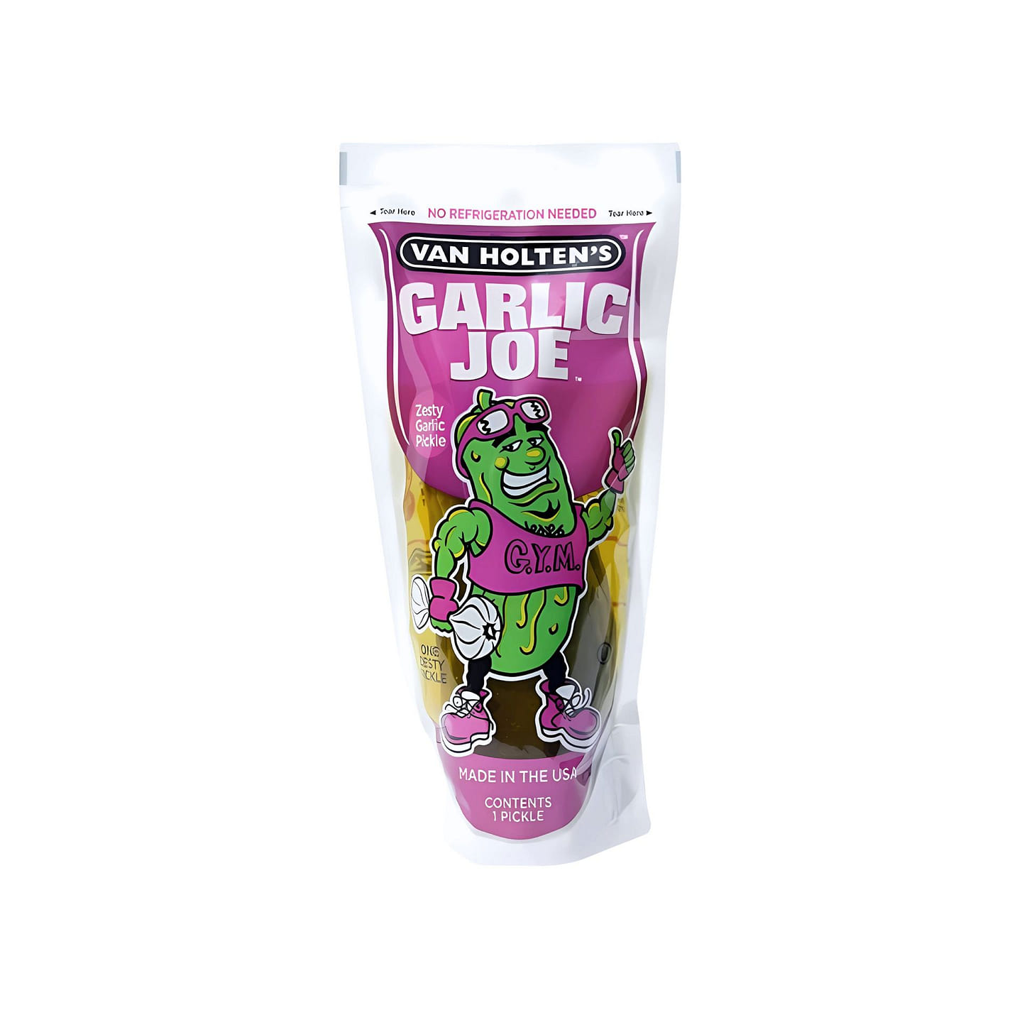 Van Holten’s Garlic Joe Pickle in a Pouch (USA) 1 each