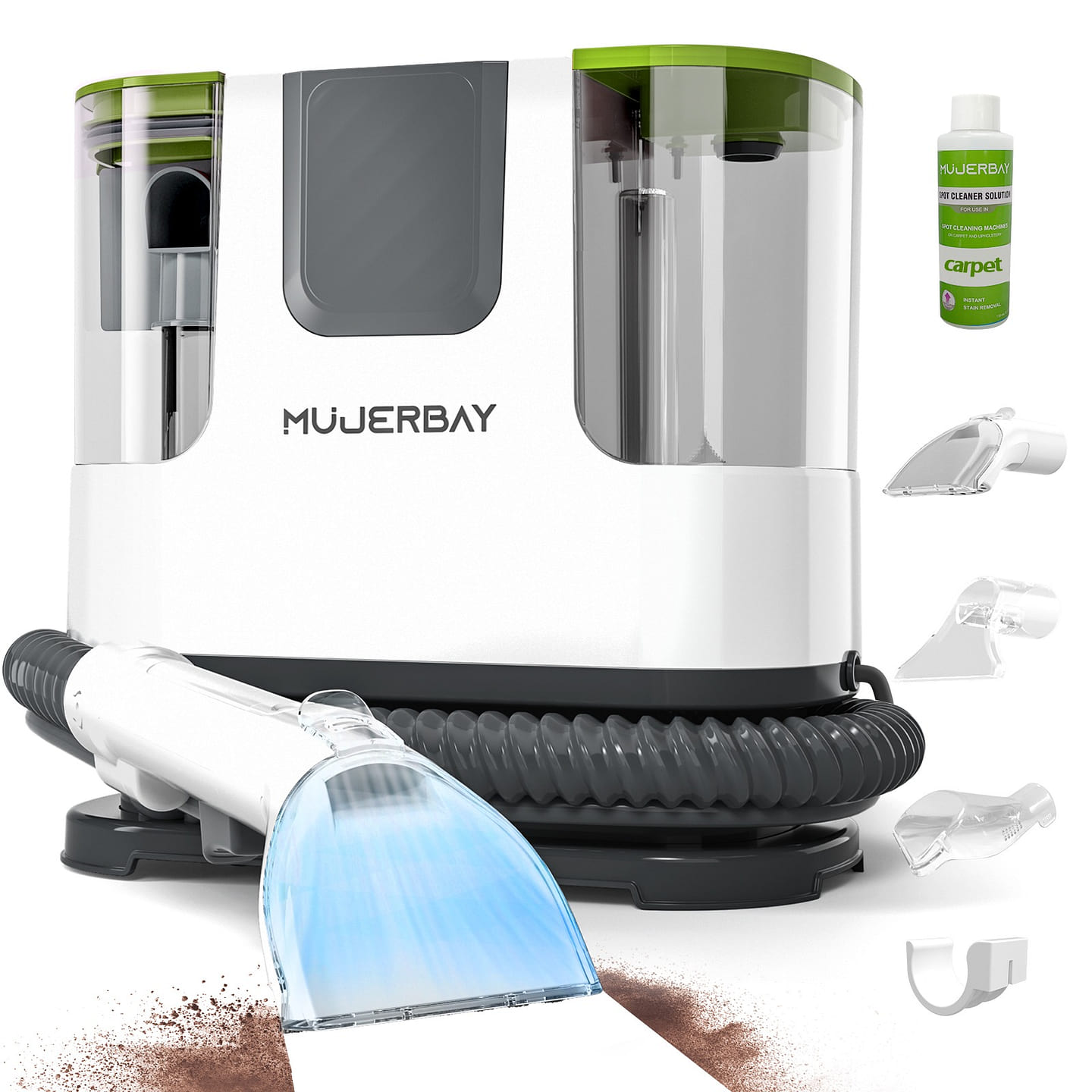 MUJERBAY Carpet cleaner,carpet stain cleaner green 10.4 lb