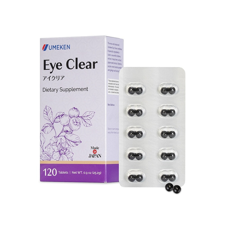 【日本產 】UMEKEN Eye Clear护眼丸